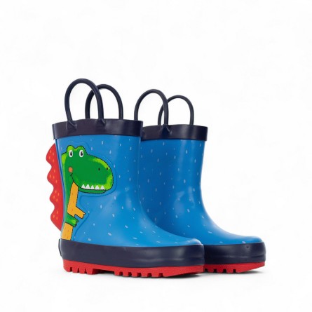 MR.TIGGLE - Bottes en caoutchouc avec fantaisie de dinosaure