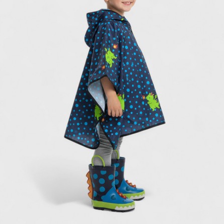 MR.TIGGLE - Regen- und Windjacke mit Drachenmuster