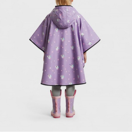 MR.TIGGLE - Regen- und Windjacke mit Einhorn- und Herzmotiv