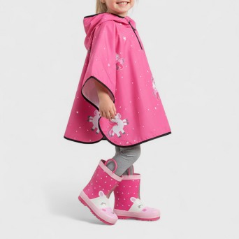 MR.TIGGLE - Regen- und Windjacke mit Einhorn- und Sternenmuster 2