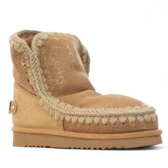 MOU - Stiefelette Eskimo 18 Strasssteine Logo 2