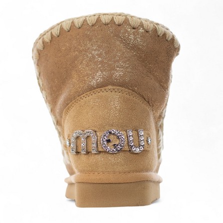 MOU - Stiefelette Eskimo 18 Strasssteine Logo MOU - Stiefelette Eskimo 18 Strasssteine Logo