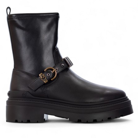 PINKO - Love Birds Logo Ankle Boot