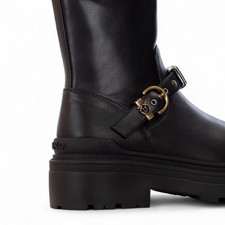 PINKO - Love Birds Logo Ankle Boot