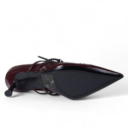 CHICONIC - Décolleté in vernice con fibbie