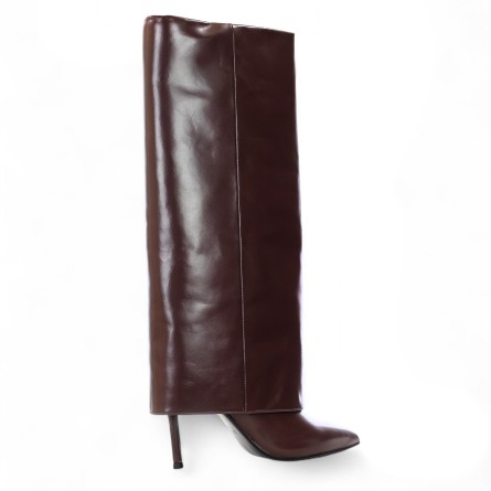 CHICONIC - Leather Turned-Up Boot