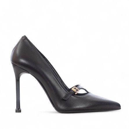 ALBANO - Pump leather with buckle