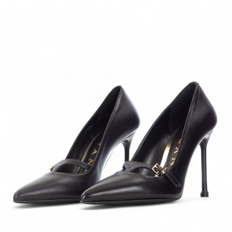 ALBANO - Escarpins en cuir avec boucle