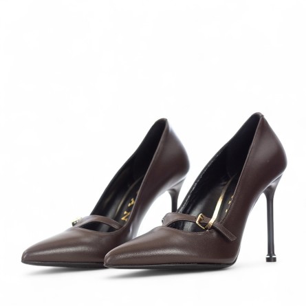 ALBANO - Pump leather with buckle ALBANO - Pump leather with buckle
