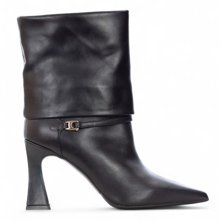 ALBANO - Leather Turned-Up Boot