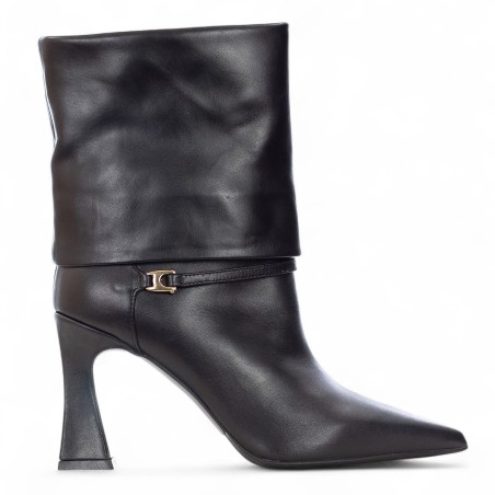 ALBANO - Hochgekrempelte Lederstiefel