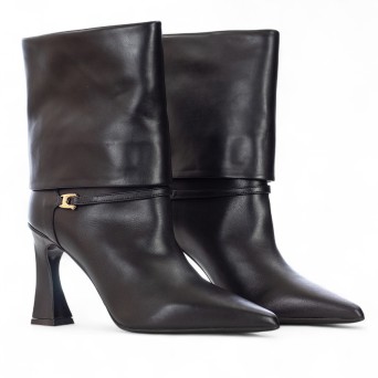 ALBANO - Leather Turned-Up Boot 2