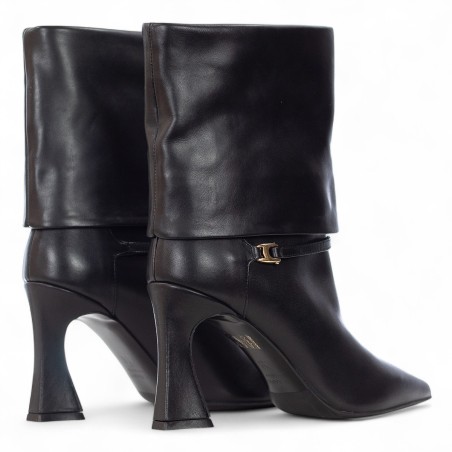 ALBANO - Leather Turned-Up Boot