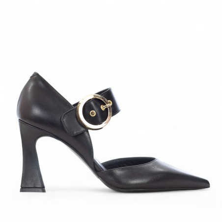 ALBANO - Pump leather with strap