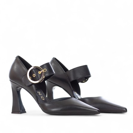 ALBANO - Pump leather with strap ALBANO - Pump leather with strap