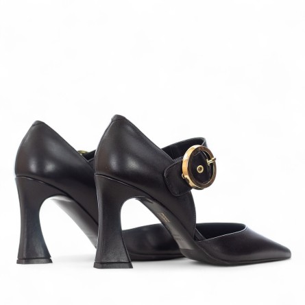 ALBANO - Pump leather with strap ALBANO - Pump leather with strap