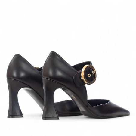 ALBANO - Pump leather with strap