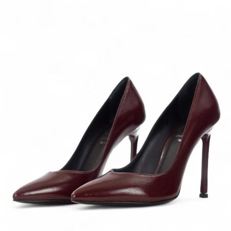 G.P. BOLOGNA - Escarpins en cuir brillant