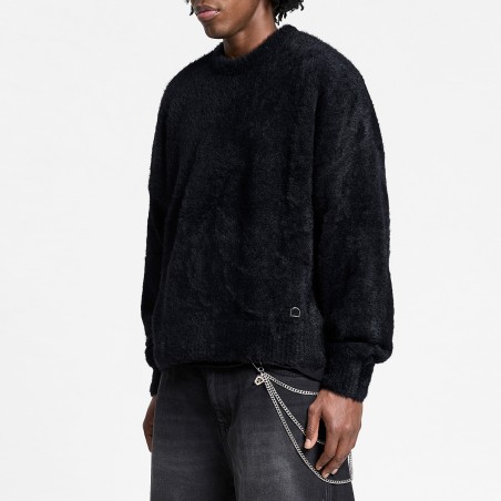 RETERNITY - Unverzichtbarer Pelz-Strickpullover