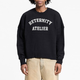 RETERNITY - Pull en maille avec logo Événie
