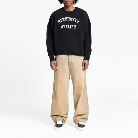 RETERNITY - Pull en maille avec logo Événie RETERNITY - Pull en maille avec logo Événie