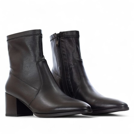 UMA PARKER - Kunstlederstiefelette mit Reißverschluss UMA PARKER - Kunstlederstiefelette mit Reißverschluss