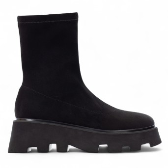 UMA PARKER - Eco-Wildlederstiefelette mit Reißverschluss