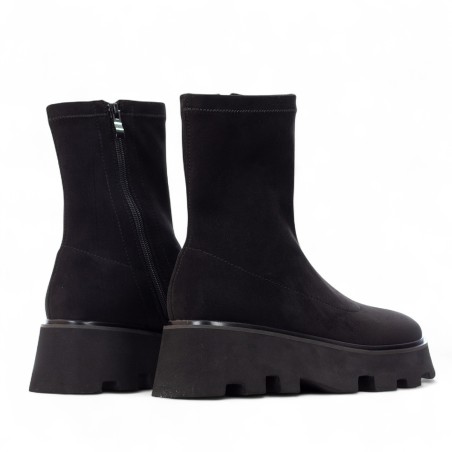 UMA PARKER - Eco-Wildlederstiefelette mit Reißverschluss