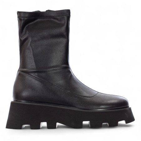 UMA PARKER - Bottines en éco-cuir avec fermeture éclair