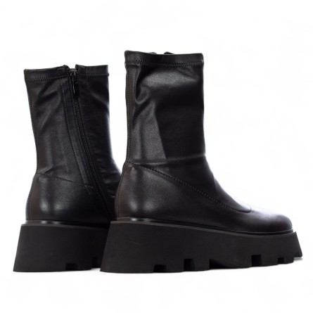 UMA PARKER - Öko-Lederstiefelette mit Reißverschluss UMA PARKER - Öko-Lederstiefelette mit Reißverschluss