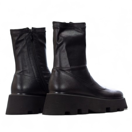 UMA PARKER - Bottines en éco-cuir avec fermeture éclair