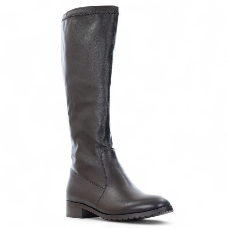 UMA PARKER - Faux leather boot with zipper