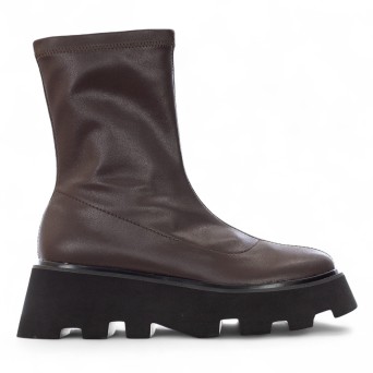 UMA PARKER - Kunstlederstiefelette mit Reißverschluss