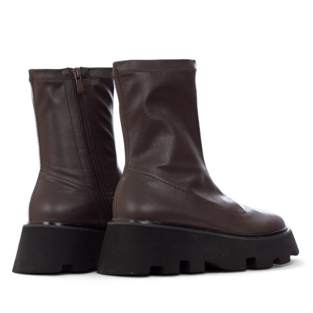 UMA PARKER - Kunstlederstiefelette mit Reißverschluss UMA PARKER - Kunstlederstiefelette mit Reißverschluss