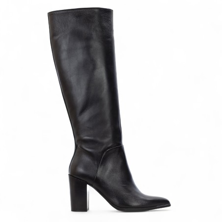 ANCAMY - Langer Lederstiefel