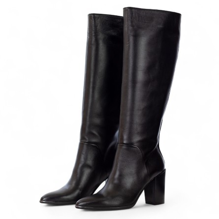 ANCAMY - Langer Lederstiefel ANCAMY - Langer Lederstiefel