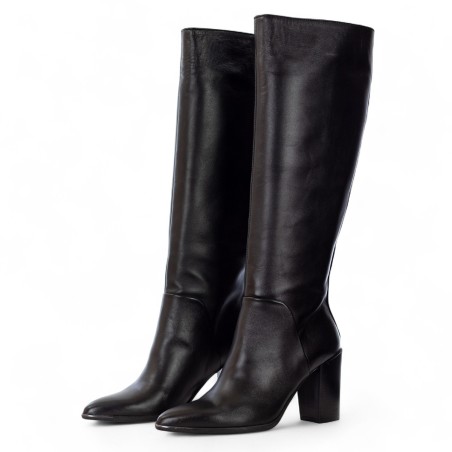 ANCAMY - Bota larga de piel