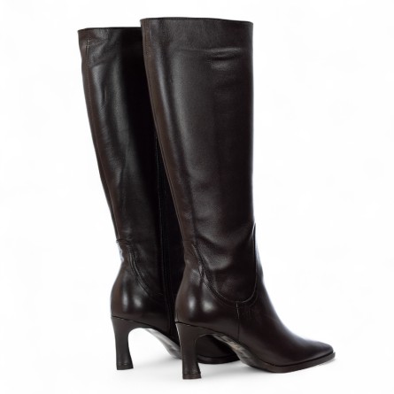 ANCAMY - Bottes longues en cuir