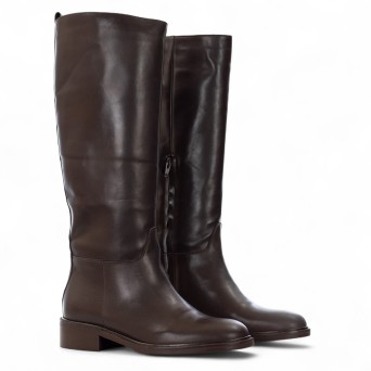 ARIA SHOES - Stivale alto con zip 2