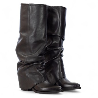 METISSE - High Leather Boot 2