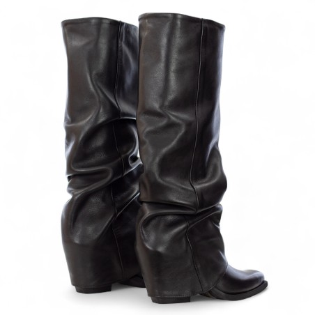 METISSE - High Leather Boot