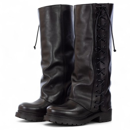 METISSE - Hoher Lederstiefel