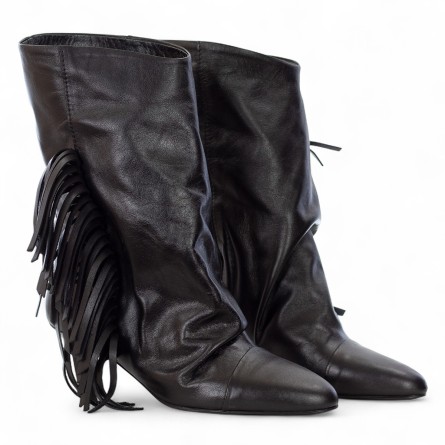 SHADDY - Lederstiefelette