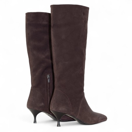 SHADDY - Botte haute en daim