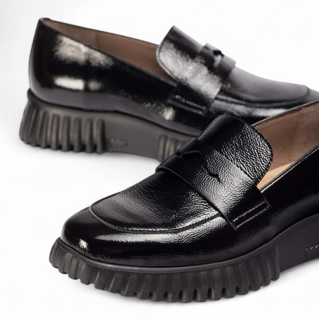 WONDERS - Mocassino in Pelle verniciata