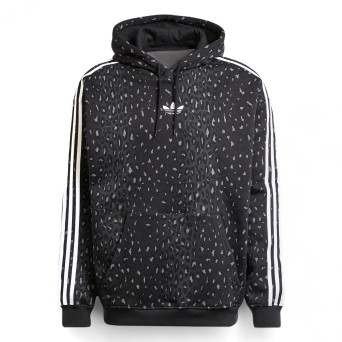 ADIDAS ORIGINALS - Leo All Over Print Hoodie Loose