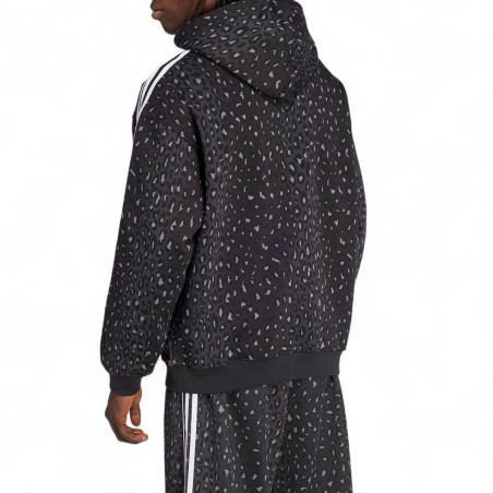 ADIDAS ORIGINALS - Leo All Over Print Sudadera con capucha holgada