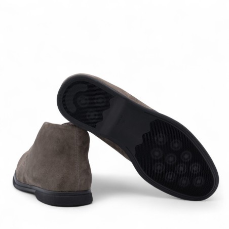 ANTICA CUOIERIA - Suede Leather Heel