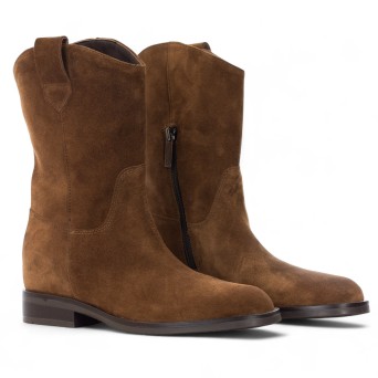 CARMENS PADOVA - Texanische Stiefelette aus Wildleder 2