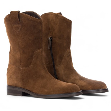 CARMENS PADOVA - Tronchetto texano in camoscio